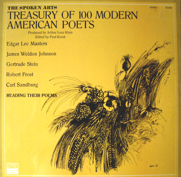 Image for TREASURY OF 100 MOD. AM. POETS. VOL 1FROST, STEIN etal