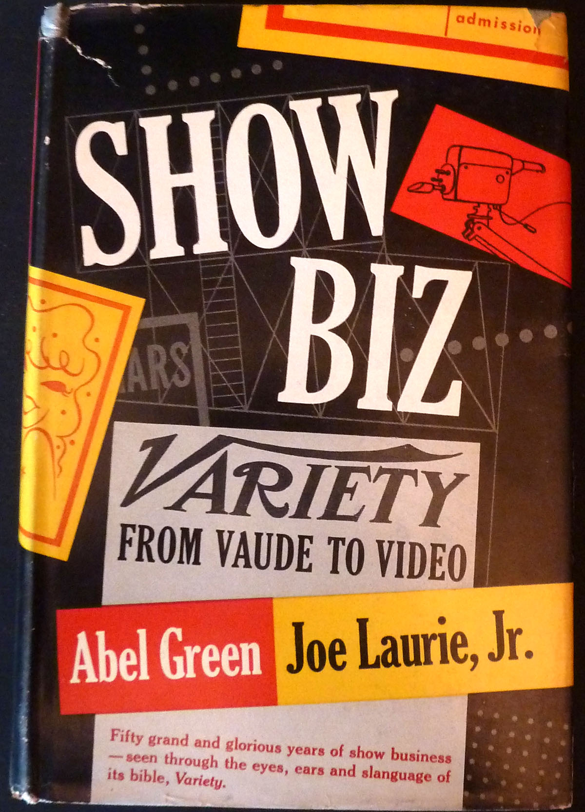 Image for 1951, Signed 1st Edition - Show Biz, From Vaude To Video