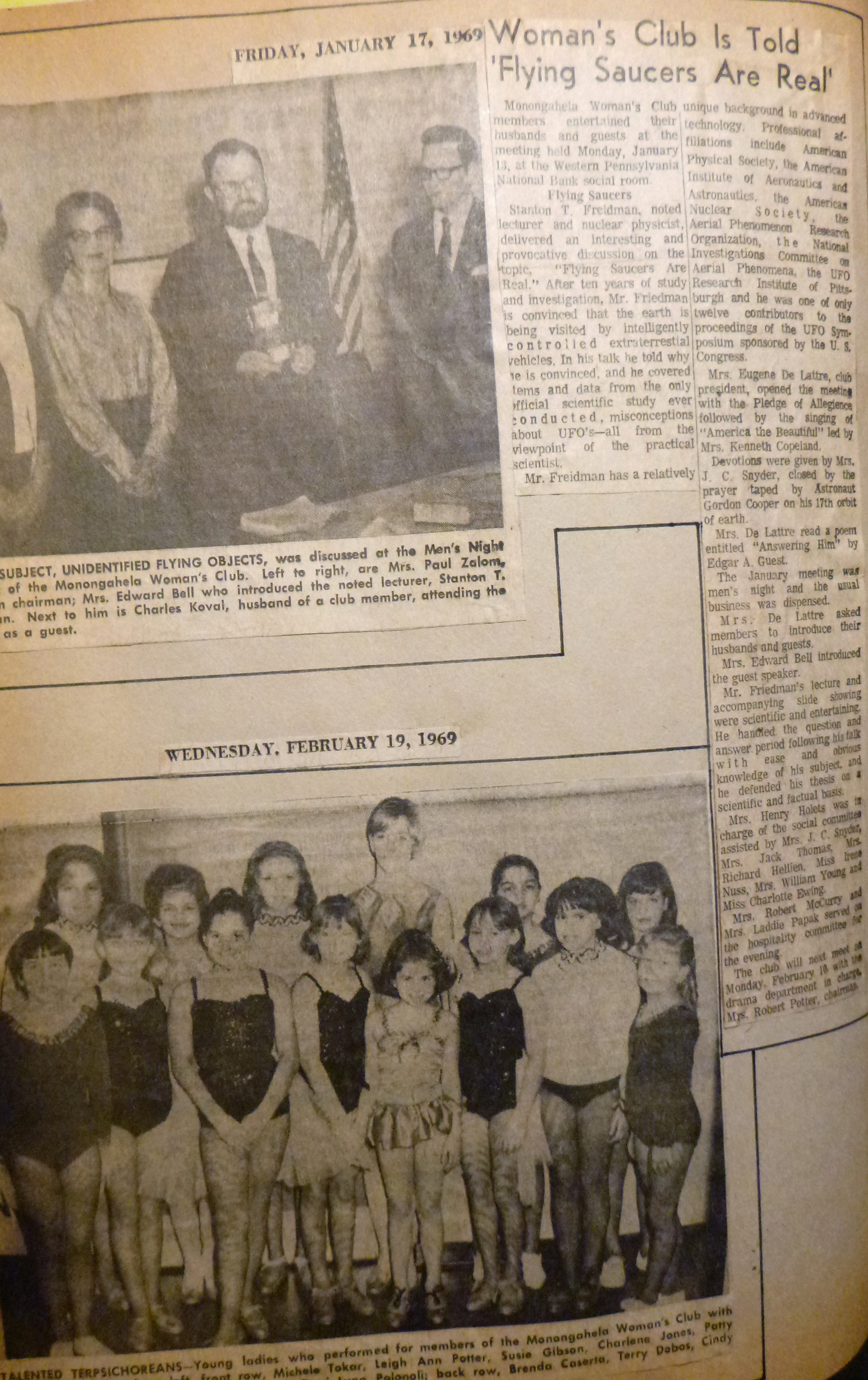 Image for The Trithene Junior Women's Club of Charlroi, PA 1968/1969