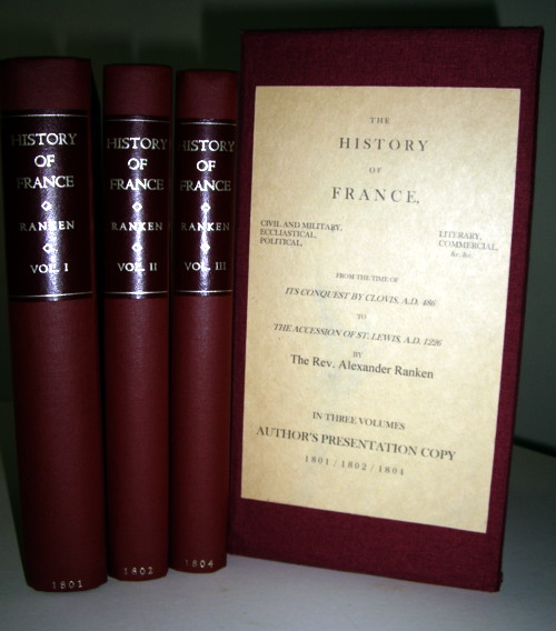Image for The History of France, Civil and Military, Ecclesiastical, Political, Literal, Commercial, &c. &c.Volumes l, ll, lll.