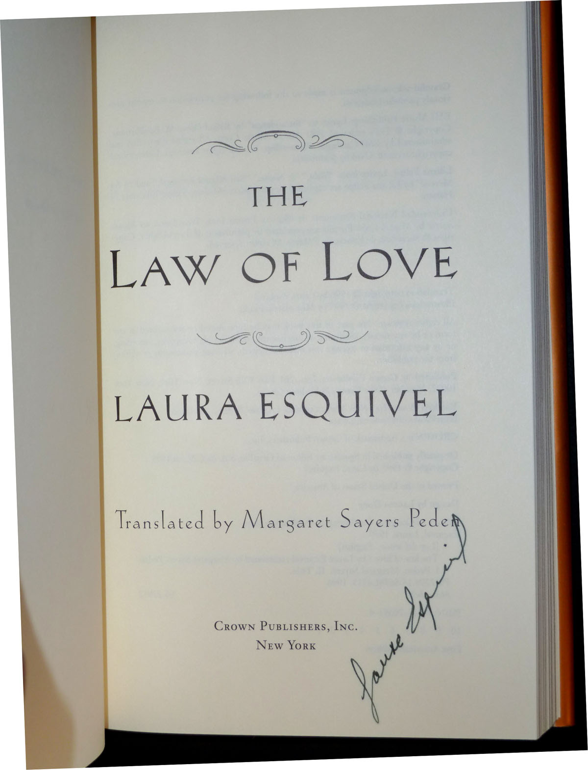 The Law of Love by Laura Esquivel The Law of Love by Laura Esquivel