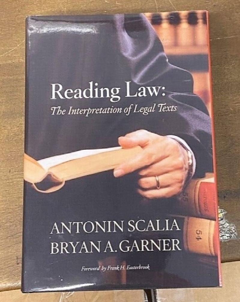Image for Reading Law: The Interpretation of Legal Texts