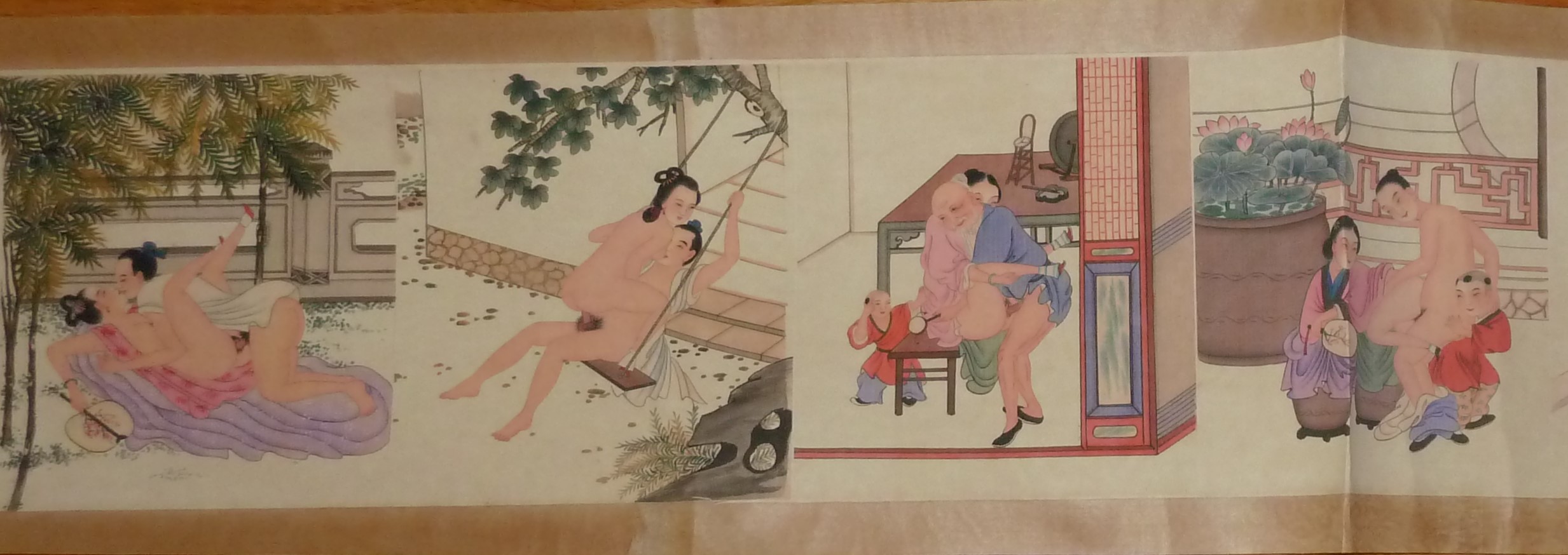 Image for Erotic Shunga Art Scroll