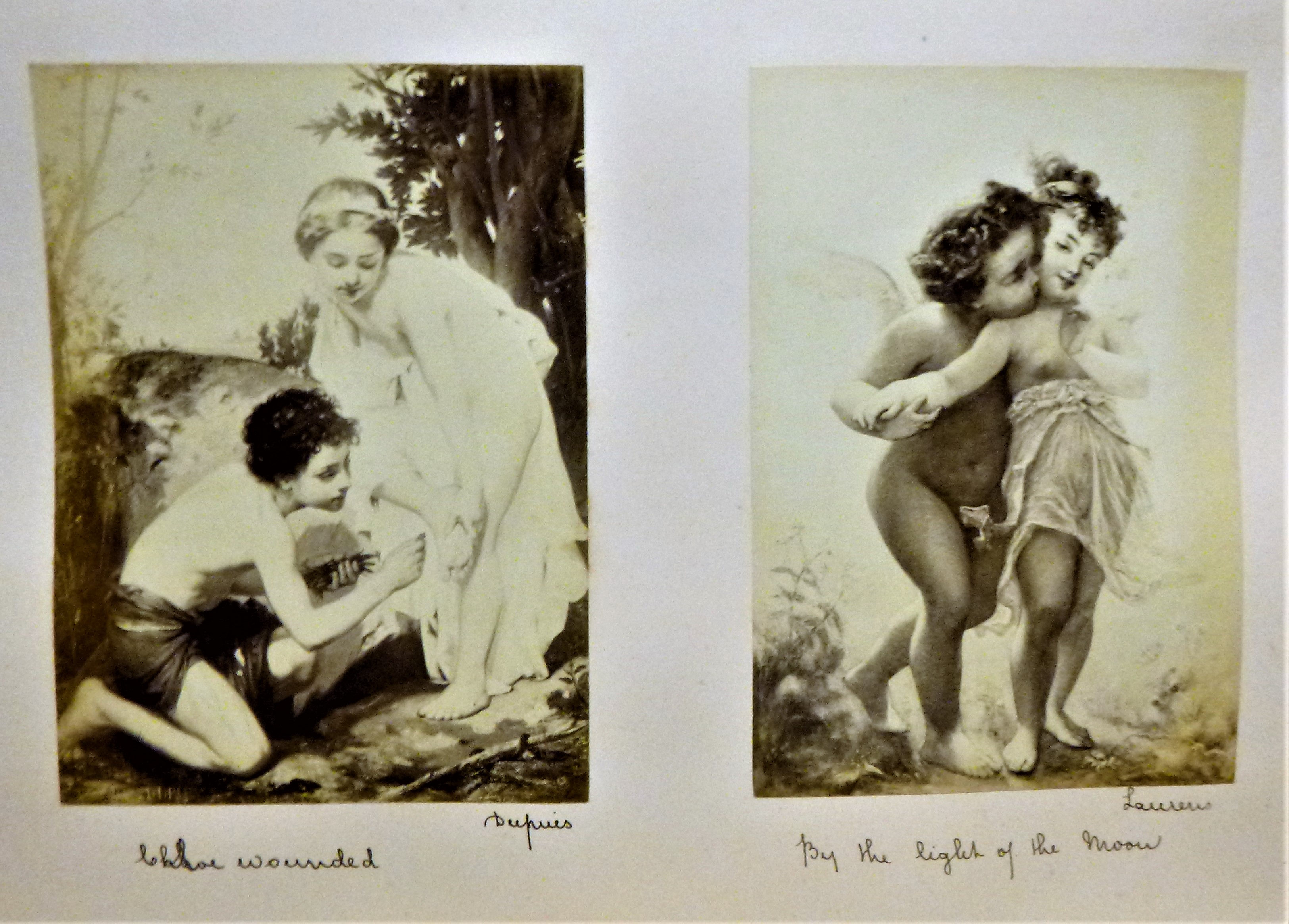 Image for 1870 Red Morocco Photo Album with 120 Photographs of Erotic Salon Paintings