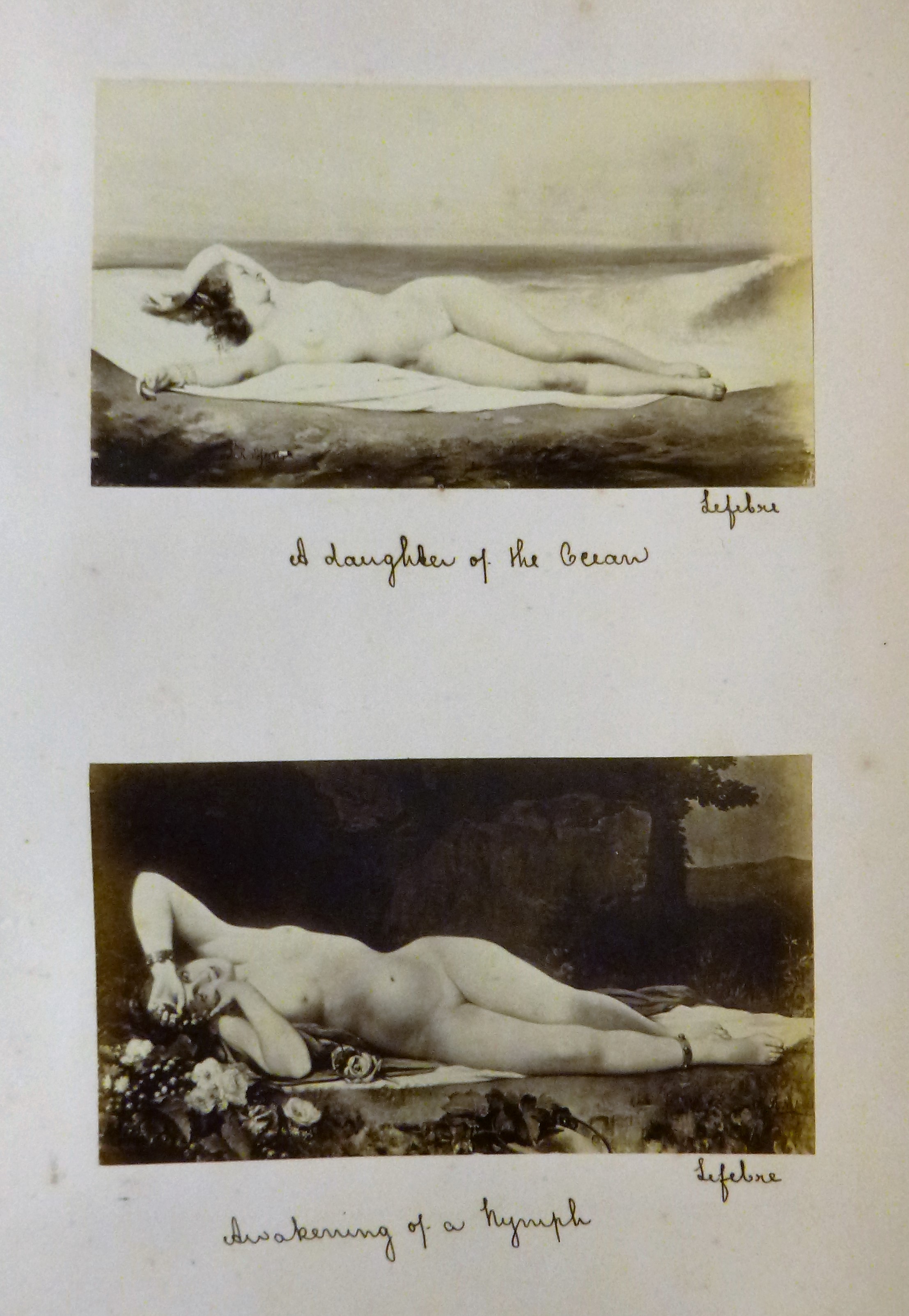 Image for 1870 Red Morocco Photo Album with 120 Photographs of Erotic Salon Paintings