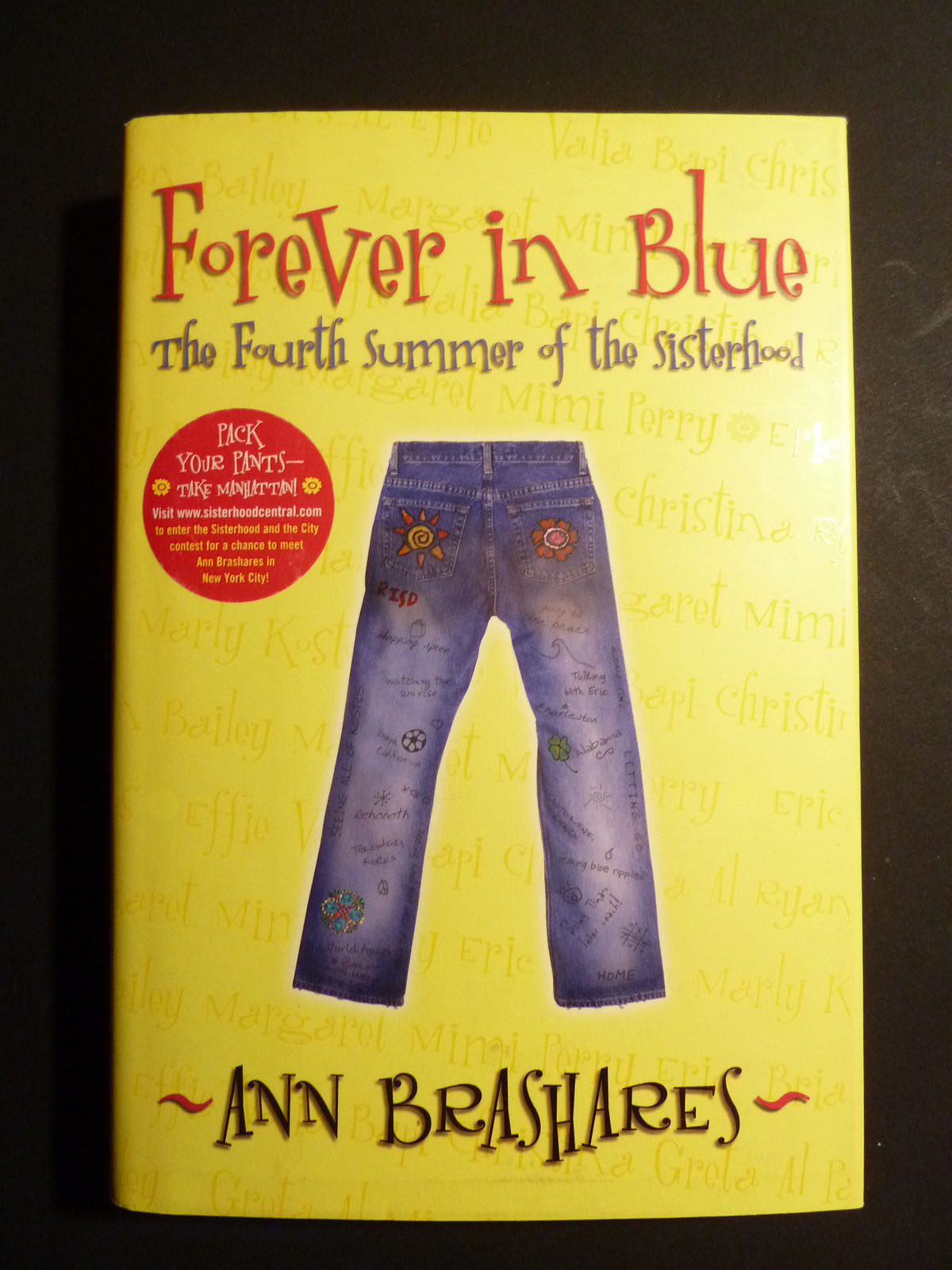 Image for Forever in Blue: The Fourth Summer of the Sisterhood (Sisterhood of Traveling Pants, Book 4)