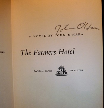 Image for The Farmers Hotel Signed 1st Edition