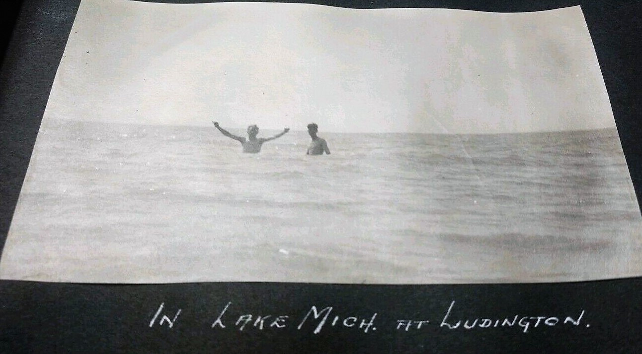Image for US Army Co. A Signal Corps Training at Ludington, Lake Michigan
