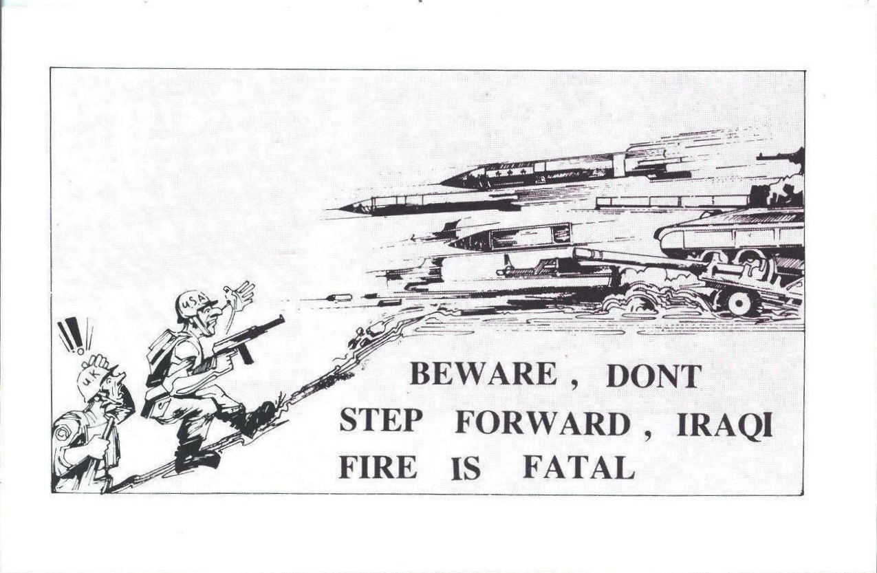 Image for (4)  Iraqi Anti-US - DESERT STORM - Handbills