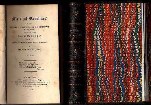 Image for Metrical Romances of the Thirteenth, Fourteenth, and Fiftheenth Centuries. Published from Ancient Manuscripts. With an Introduction, Notes & a Glossery By...