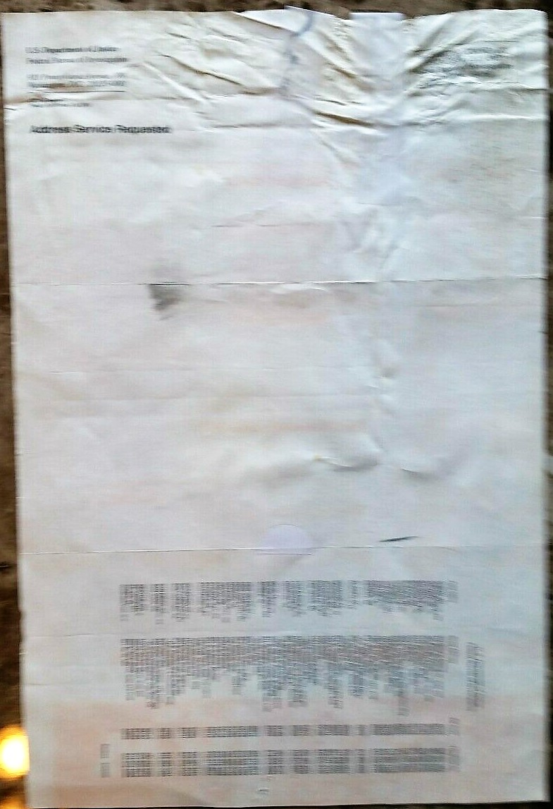 Image for FBI Wanted Poster-original,posted flyer no.624, Milton Xiscatti-Michel