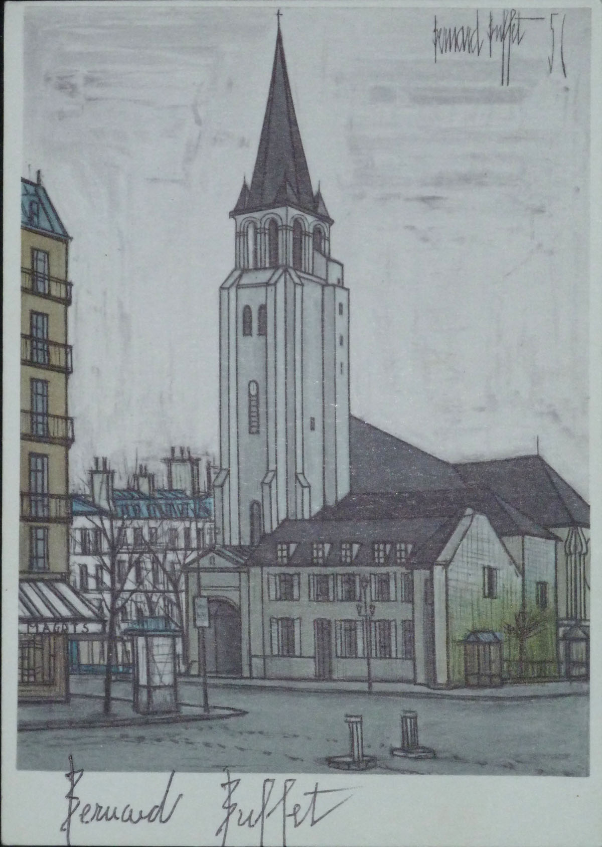 Image for Saint-Germain-des-Pres  Paris - Hand Signed