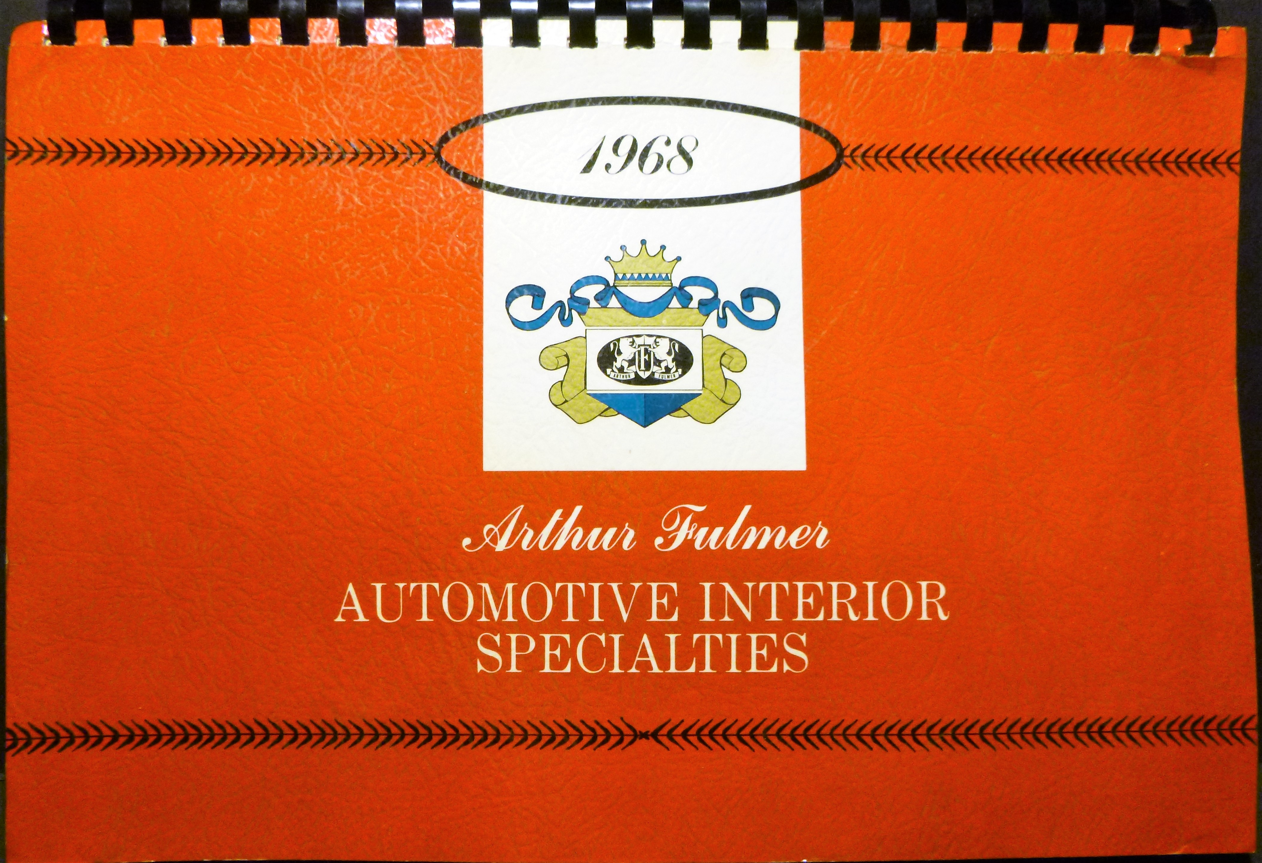 Image for 1968 Arthur FulmerAutomotive Interior Speciaties