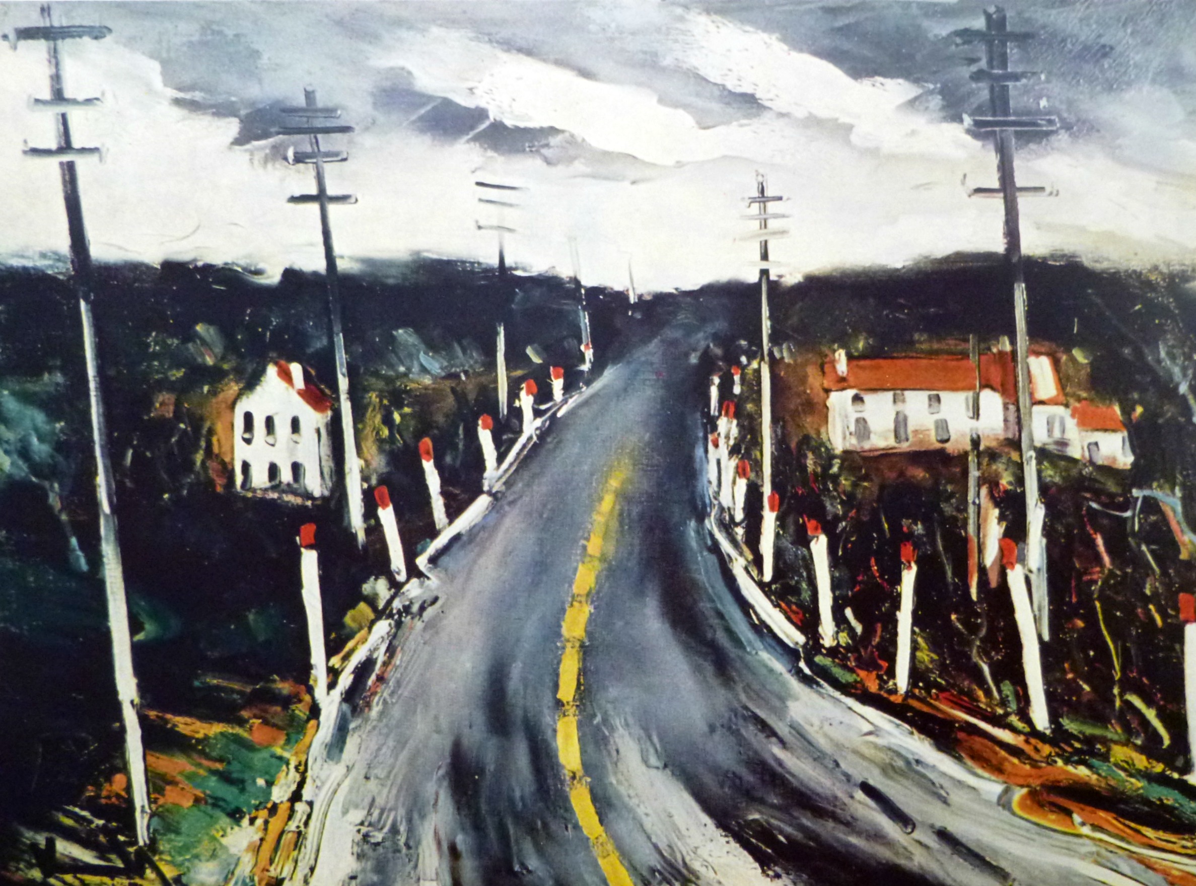 Image for Maurice de Vlaminck - 'Road To Mamers' - circa 1910