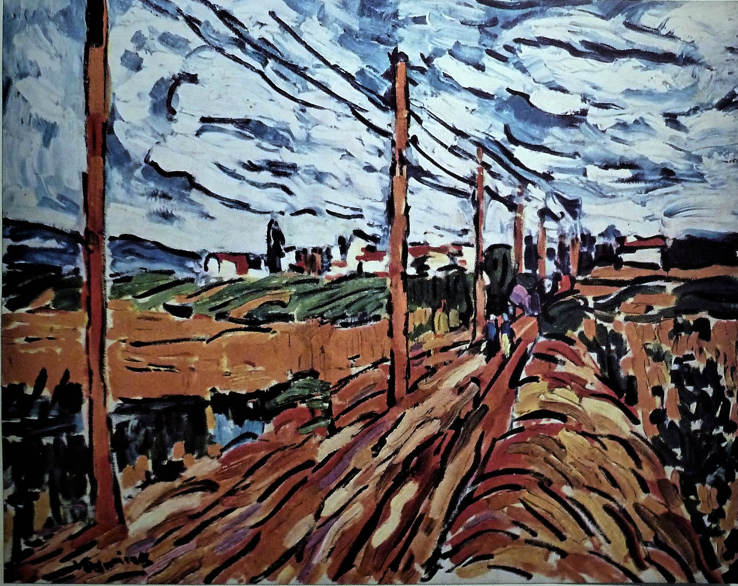Image for 'The Road' -  Maurice de Vlaminck -1907