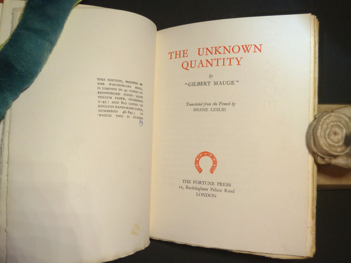 Image for The Unknown Quantity