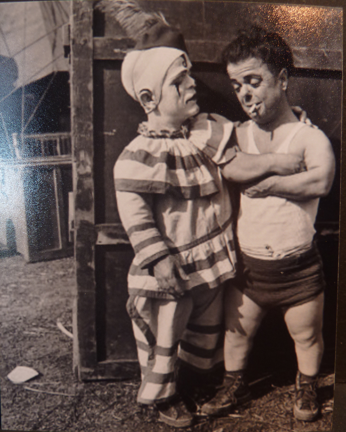 Image for Two Circus Dwarfs , Clown