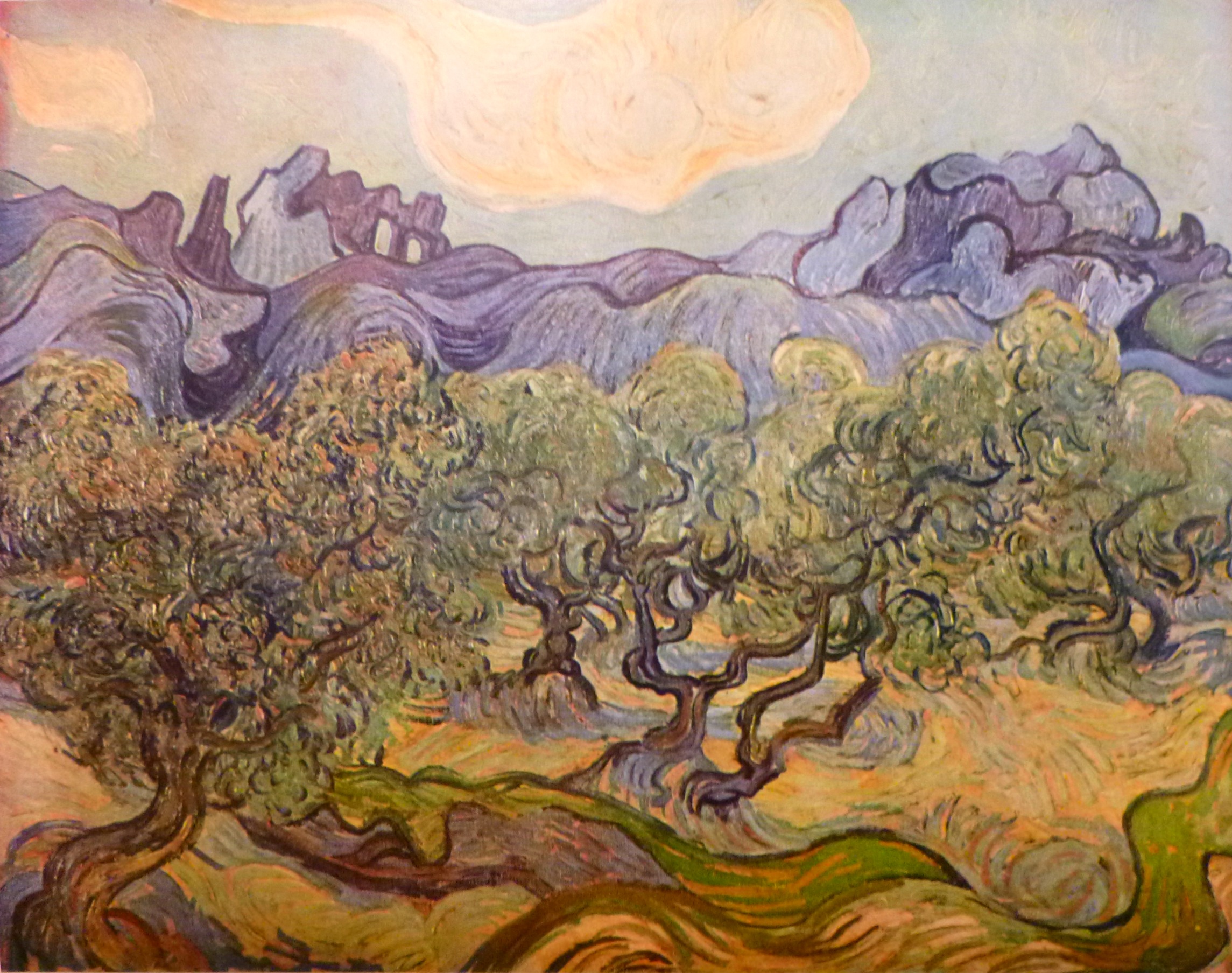 Image for Paul Gaugin - 'Landscape With Olive Trees' -1889