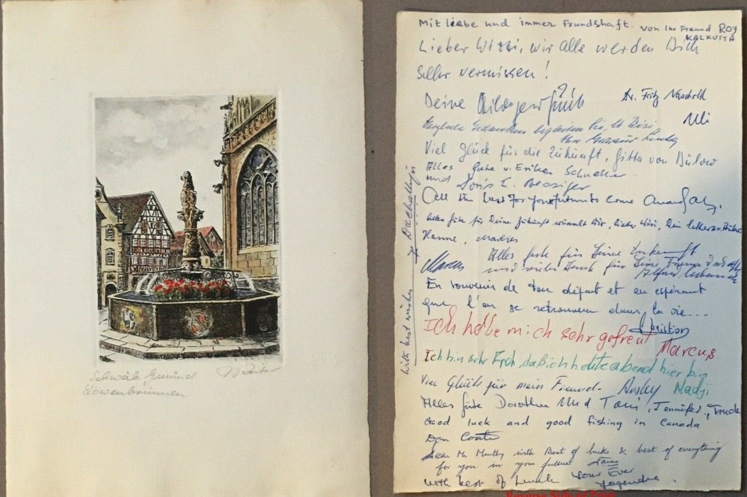 A Memory of My Stay in West Germany