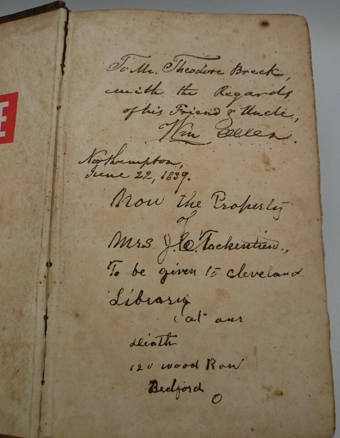 1832 American Biographical & Historical Dictionary