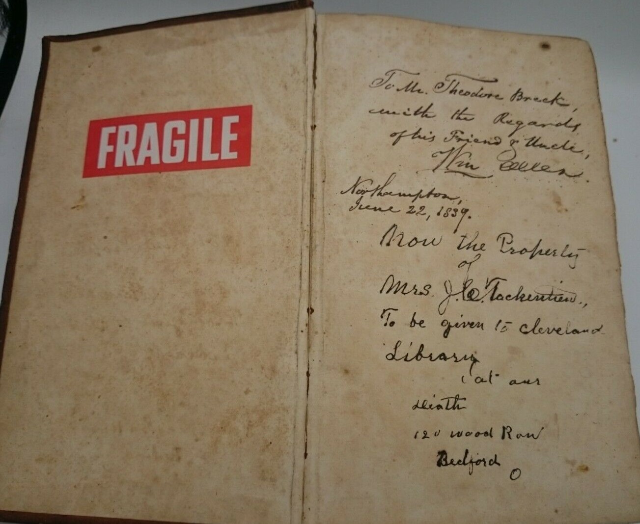 1832 American Biographical & Historical Dictionary