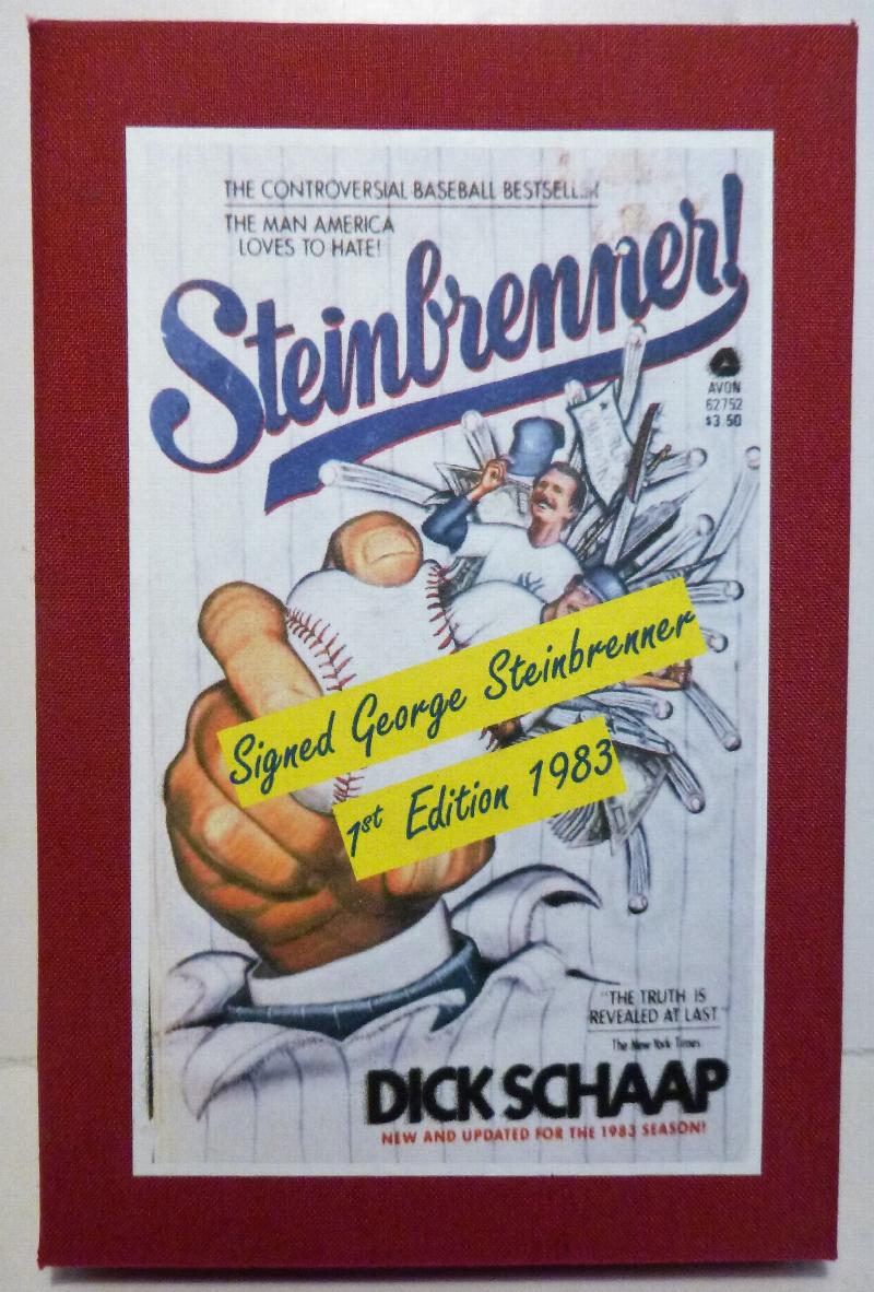 Image for NY YANKEES GEORGE STEINBRENNER HAND SIGNED