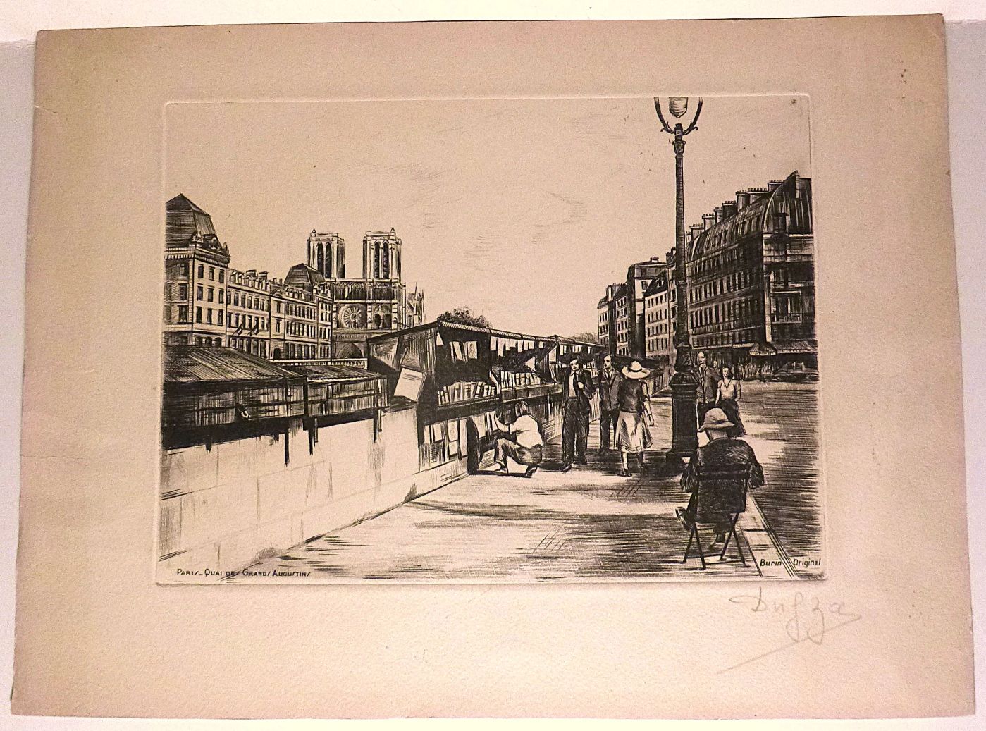 Paris- Quai De Grand Augustin