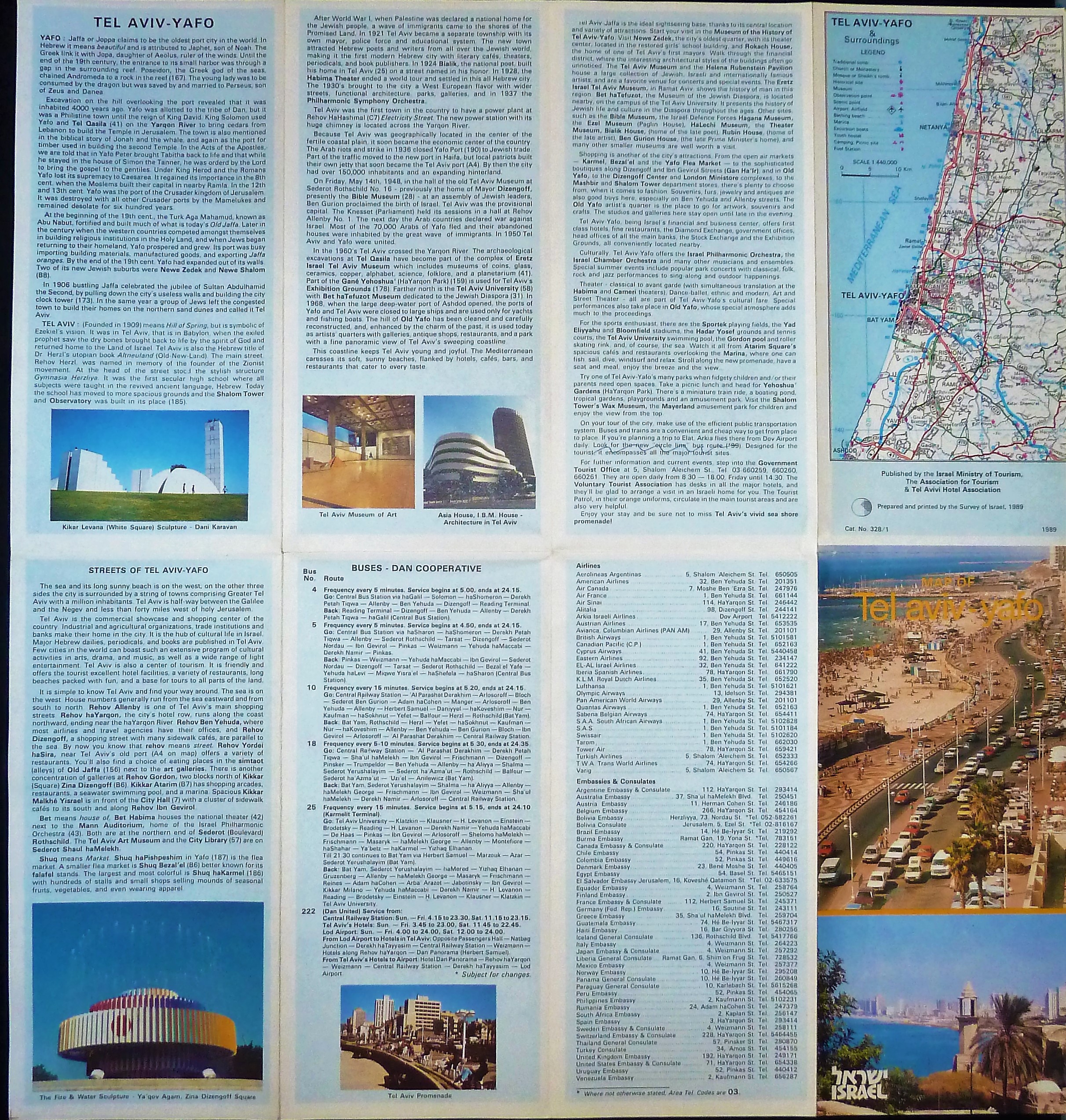 Map of Tel Aviv - Yafo Image for Map of Tel Aviv - Yafo