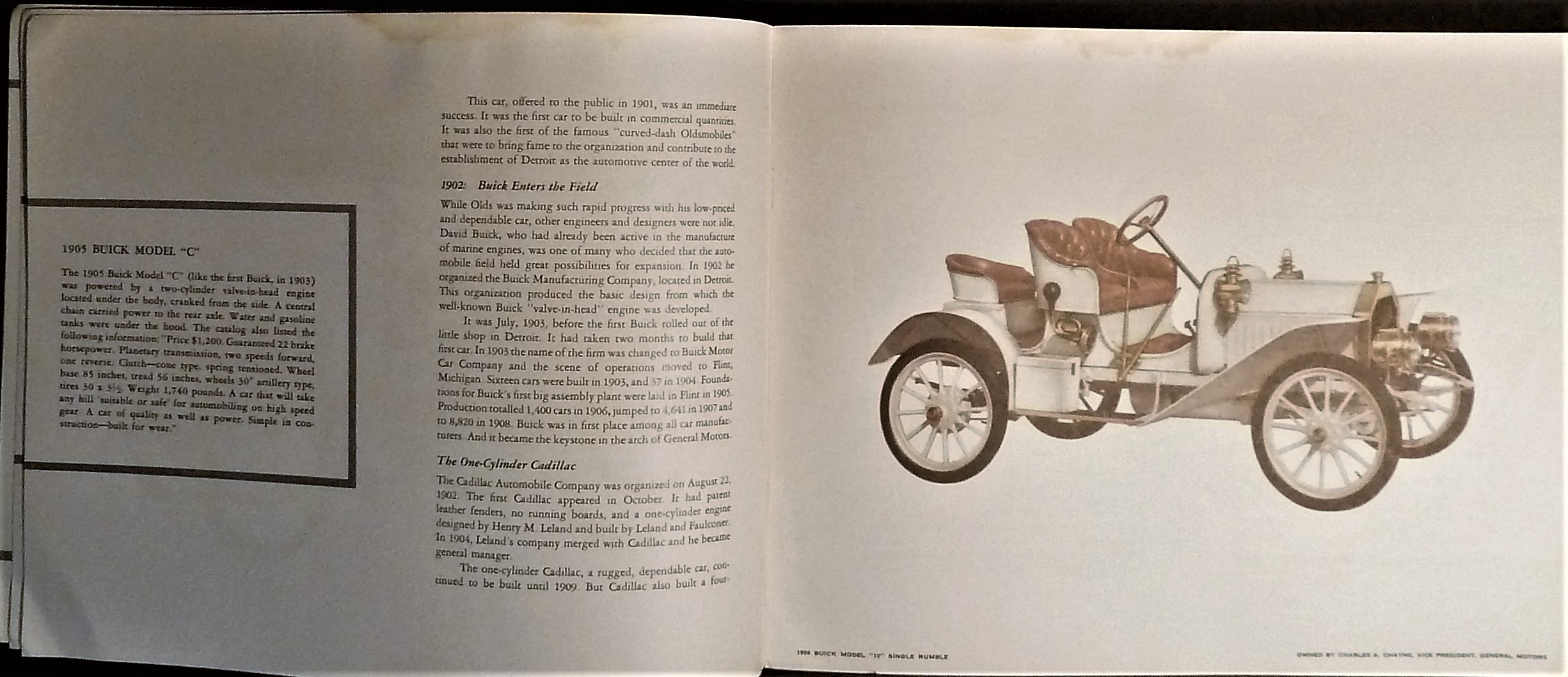 Cars That Built GM - An Album of Historic General Motors Cars Image for Cars That Built GM - An Album of Historic General Motors Cars