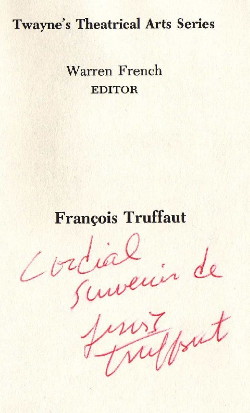 Image for Francois Truffaut