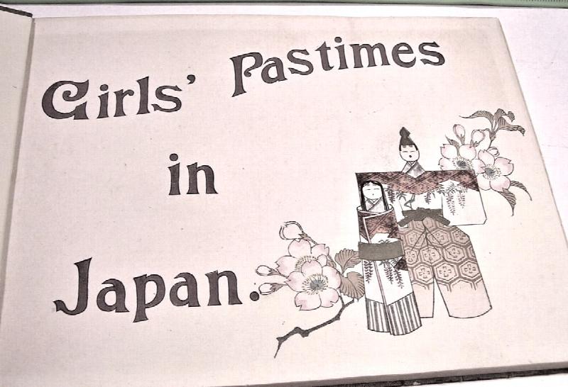 Image for GIRLS' PASTIMES IN JAPAN