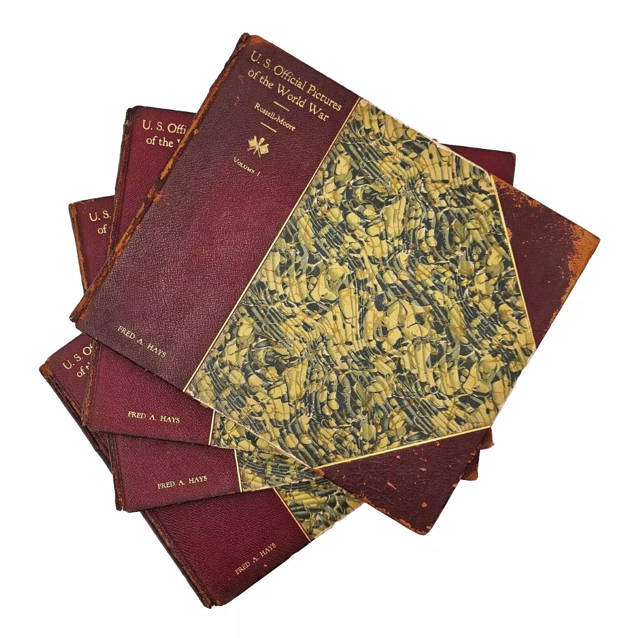 U.S. Official Pictures of the World War: Showing America's Participation; Selected from the Official Files of the War Department, with Unofficial Introductory Photographs