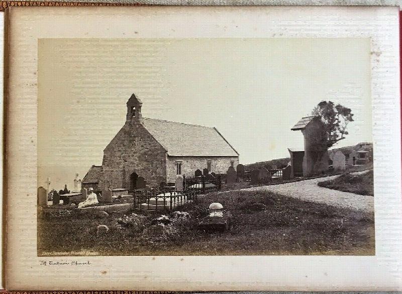 VIEWS Of NORTH WALES - Late 1800s LARGE FORMAT PHOTO ALBUM